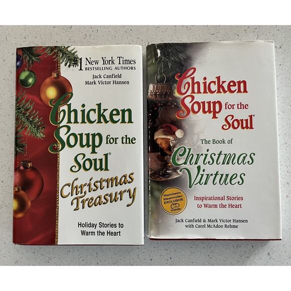 Chicken Soup for the Soul: Christmas Treasury & The Book of Christmas Virtues - Picture 1 of 5
